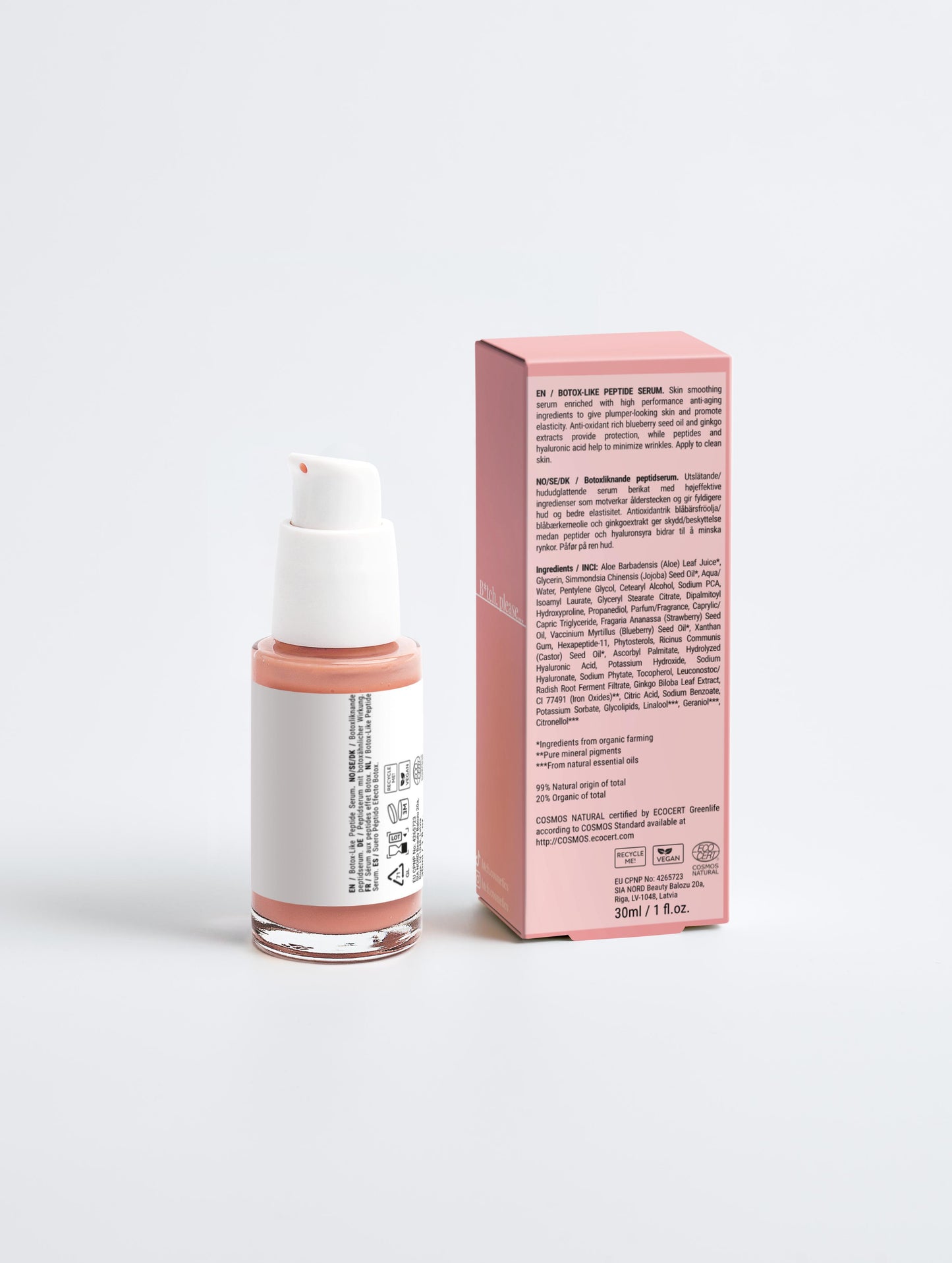 Botox-Like Peptide Serum